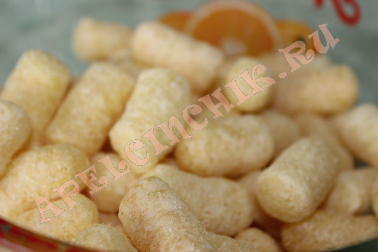 Десерт из кукурузных палочек