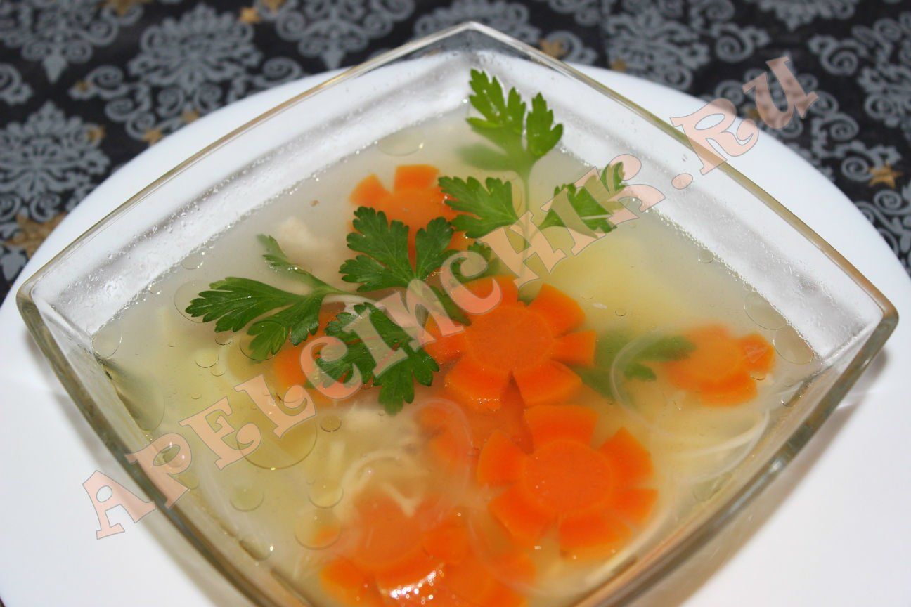 Куриный суп с зажаркой - пошаговый рецепт с фото, ингредиенты, как приготовить