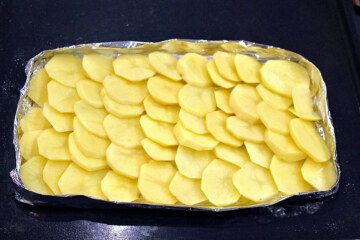 Горбуша с картошкой в духовке - оригинальный рецепт с пошаговыми фото